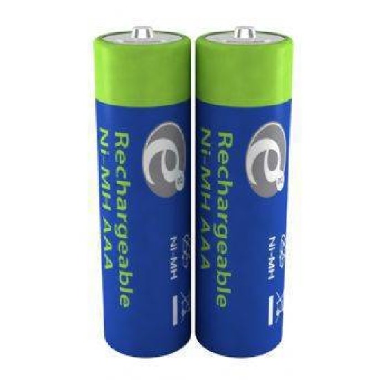 Energenie επαναφορτιζόμενες μπαταρίες Ni-Mh AAA 1000mAh (2 Τεμάχια)
