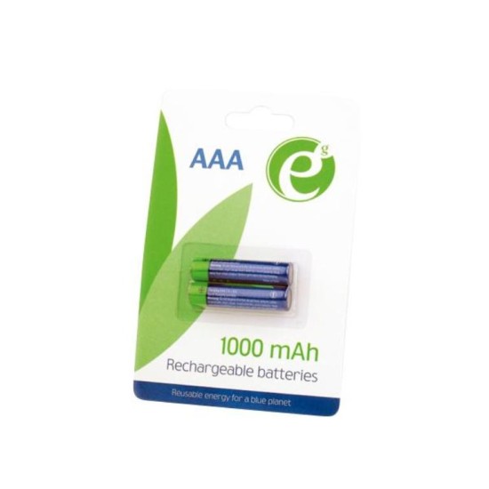 Energenie επαναφορτιζόμενες μπαταρίες Ni-Mh AAA 1000mAh (2 Τεμάχια)