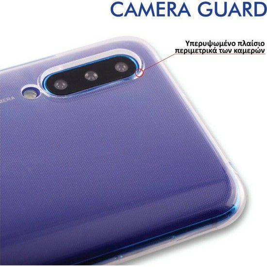 Volte-Tel Θήκη Samsung A42 5G A426 6.6" Slimcolor Air TPU Camera Guard Διάφανο