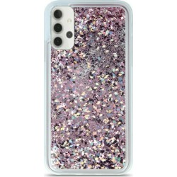 Back Case Liquid Sparkle TPU Samsung A02S Μωβ Back Case Liquid Sparkle TPU Samsung A02S Μωβ