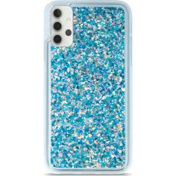 Back Case Liquid Sparkle TPU Samsung A02S Μπλε Back Case Liquid Sparkle TPU Samsung A02S Μπλε