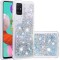 Back Case Liquid Sparkle TPU Samsung A51 Ασημί