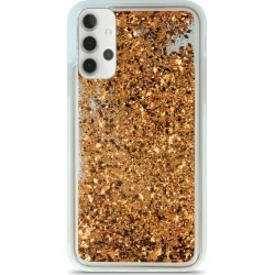 Back Case Liquid Sparkle TPU Samsung A52 4G / A52 5G Χρυσό