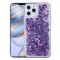 Back Case Liquid Sparkle TPU iPhone 12 / 12 Pro 6.1' Μωβ