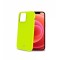 Celly Cromo Fluo iPhone 13 Backcover Κίτρινο