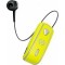 Celly Bluetooth Retractable Earphone Headset Κίτρινο