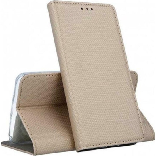 Θήκη Senso Book Magnet για Samsung A42 Χρυσό