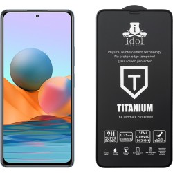 IDOL 1991 Προστατευτικό τζαμάκι Tempered glass Xiaomi Redmi Note 10 Pro 6,67" 9H 0.25mm Titani