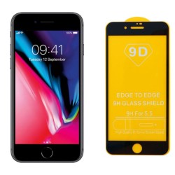 IDOL 1991 Προστατευτικό τζαμάκι Tempered glass iPhone 8 / 7 Plus 5.5" 9H 0.25mm 9D Full Glue S