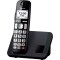 Panasonic Cordless KX-TGE250JTB Black EU (Με αποκλεισμό κλήσεων και υποδοχή Hands Free)