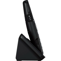 Panasonic Cordless KX-TGE250JTB Black EU (Με αποκλεισμό κλήσεων και υποδοχή Hands Free)
