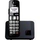 Panasonic Cordless KX-TGE250JTB Black EU (Με αποκλεισμό κλήσεων και υποδοχή Hands Free)
