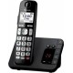 Panasonic Cordless KX-TGE260JTB,(αυτόματο τηλεφωνητή) Με αποκλεισμό κλήσεων και υποδοχή Hands Free,