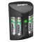 Φορτιστής Energizer + 4 Μπαταρίες AA 2000ma