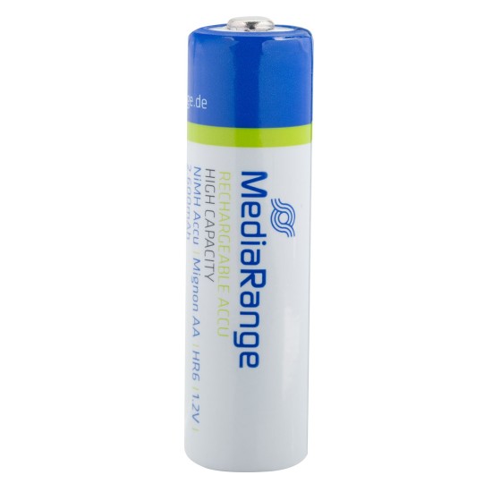 Mediarange επαναφορτιζόμενη μπαταρία Mignon AA (HR6), 2600mAh, 2τμχ