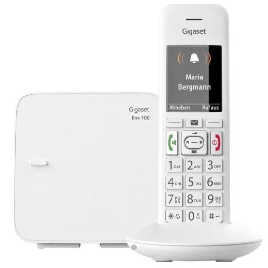 GigaSet Dect E370  Λευκό