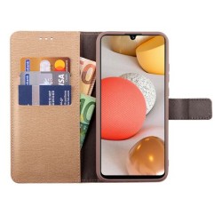Volte-Tel Θήκη Samsung A42 5G A426 6.6" Allure Book Magnet Stand Clip Χρυσό Volte-Tel Θήκη Samsung A42 5G A426 6.6" Allure Book Magnet Stand Clip Χρυσό