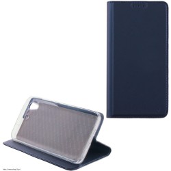 Volte-Tel Θήκη Alcatel A5 LED 5.2" Book Magnet Stand Dark Μπλε
