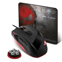 Ποντίκι SOG Pro M3 USB Optical Gaming Mouse DPI 3200 MAX + MOUSE PAD Μαύρο