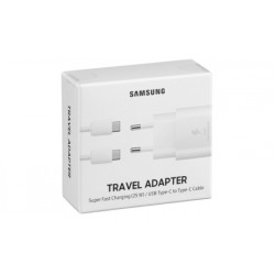 Samsung φορτιστής τοίχου EP-TA800XWEGWW, USB Type-C, 25W 3A, Λευκό