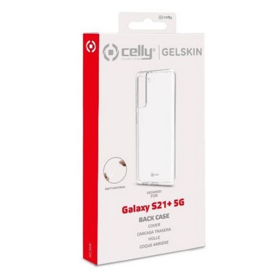 Celly Gelskin TPU Samsung S21 Ultra Διάφανο Celly Gelskin TPU Samsung S21 Ultra Διάφανο