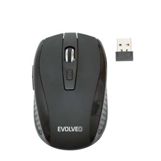 Evolveo WM-242B Wireless mouse Μαύρο