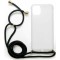 Διάφανη θήκη Crossbody Inos για το iPhone 11 Pro με Μαύρο κορδόνι
