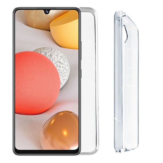 Volte-Tel Θήκη Samsung A42 5G A426 6.6" Slimcolor Air TPU Camera Guard Διάφανο