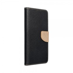 iS Book Fancy Xiaomi Redmi 9A / 9AT Μαύρο/Χρυσό