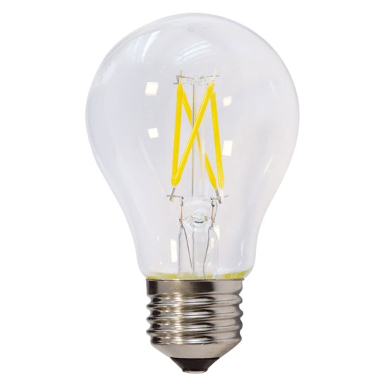 Optonica LED λάμπα A60 Filament 1858, 4W, 4500K, E27, 400LM Φυσικό Λευκό