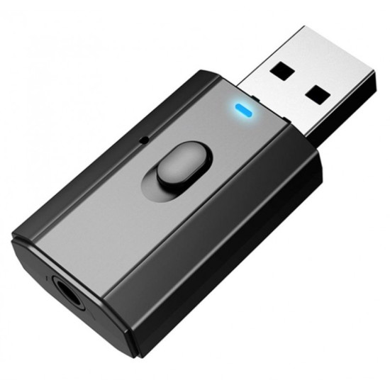 Bluetooth Audio Receiver Transmitter BT-008, 3.5mm Μαύρο