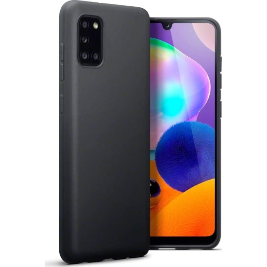 Back Case Matt Samsung A31 Μαύρο Back Case Matt Samsung A31 Μαύρο