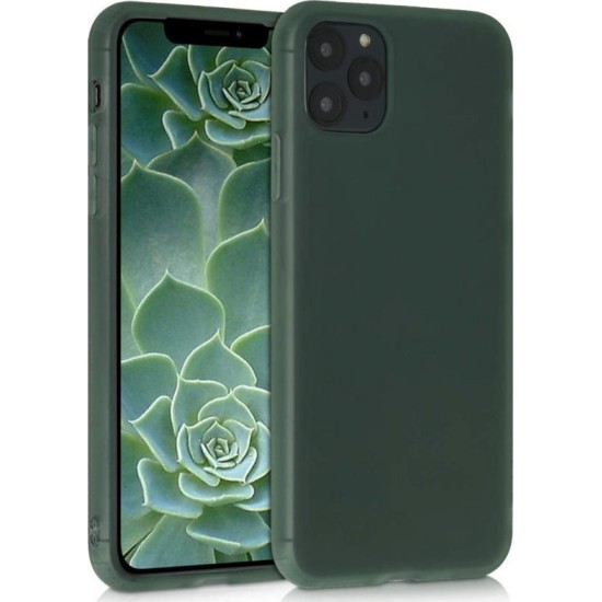 Back Case Matt iPhone 11 Pro Max Πράσινο Back Case Matt iPhone 11 Pro Max Πράσινο