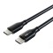 Cabletime καλώδιο USB Type-C CM100, PD 100W, 5A, 1m, Μαύρο