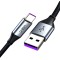 Cabletime καλώδιο USB 2.0 σε USB Type-C C160, 5A, 1.5m, Μαύρο