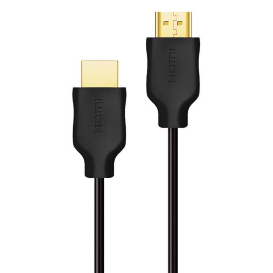 Philips καλώδιο HDMI 2.0 SWV5551, 4K 3D, CCS, 5m Μαύρο