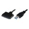 Powertech καλώδιο USB 3.0 σε SATA CAB-U032, copper, 0.20m, Μαύρο