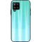 Back Case Aurora glass Samsung A12 / M12 neo mInt