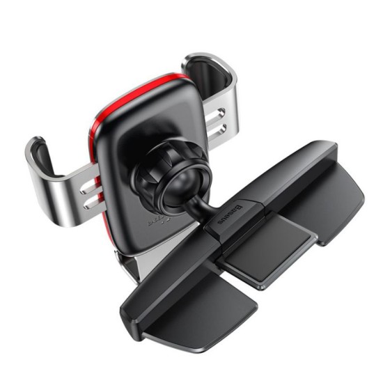Baseus βάση CD αυτοκινήτου Gravity Car Mount SUYL-J0S, Ασημί