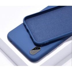 Θήκη Σιλικόνης Liquid Huawei Y9 Prime / P Smart Z ΜΑΥΡΟ