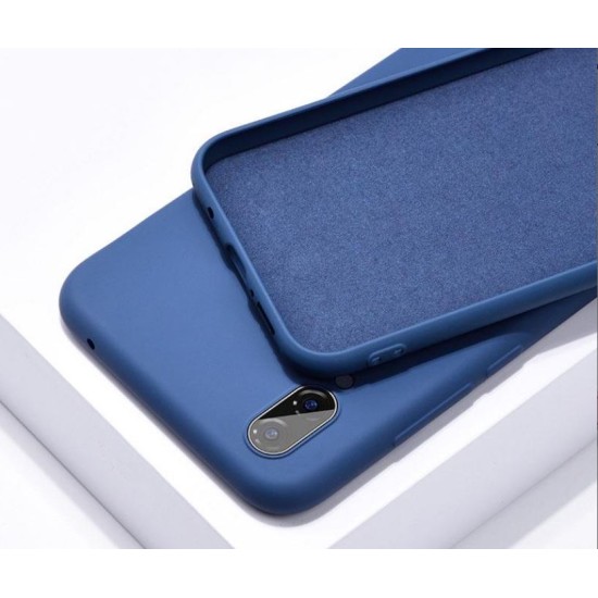Θήκη Σιλικόνης Liquid Huawei Y9 Prime / P Smart Z ΜΑΥΡΟ
