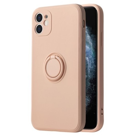 Vennus Silicone Ring for Xiaomi Redmi 9A Ανοιχτό Ροζ