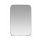 Metal plate for magnet holders - rectangular black
