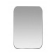 Metal plate for magnet holders - rectangular black