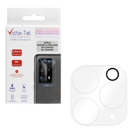 VOLTE-TEL TEMPERED GLASS IPHONE 12 PRO MAX 6.67 VOLTE-TEL TEMPERED GLASS IPHONE 12 PRO MAX 6.67
