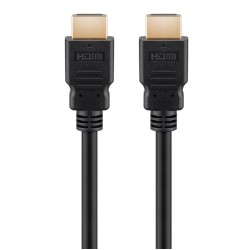 GOOBAY καλώδιο HDMI 2.1 certified 58265, ARC, 30AWG, 8K, 3m, μαύρο