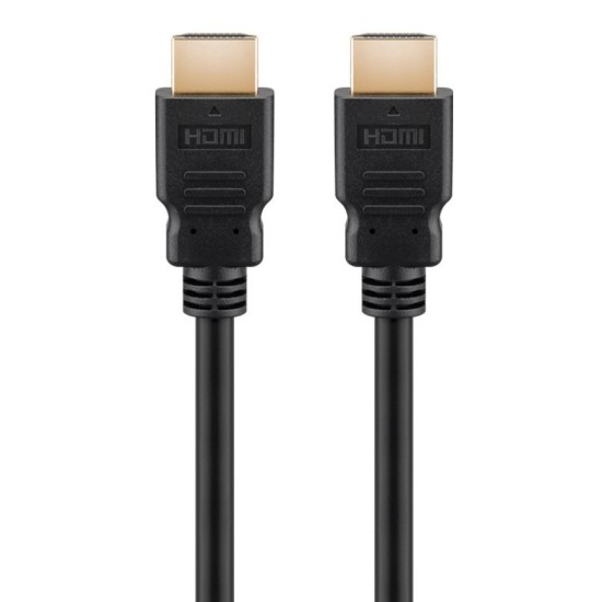 GOOBAY καλώδιο HDMI 2.1 certified 58265, ARC, 30AWG, 8K, 3m, μαύρο
