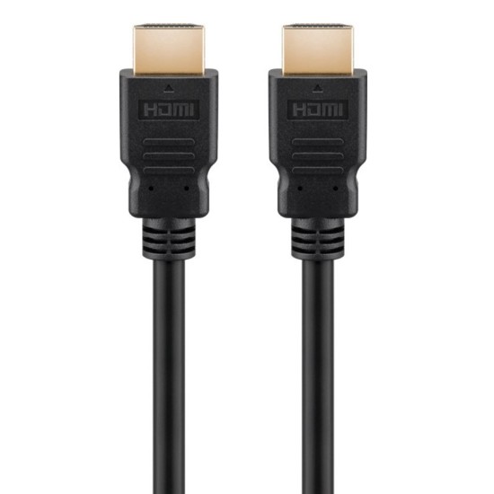 Goobay καλώδιο Hdmi 2.1 με Ethernet ARC, 48Gbit/s, 8K, 1m, μαύρο