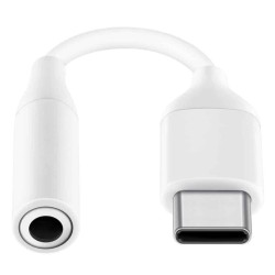 Samsung Headphone Adapter 3.5mm Mini Jack Female - USB Type C Male Λευκό (bulk)