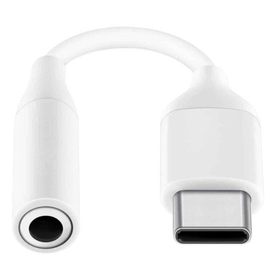 Samsung Headphone Adapter 3.5mm Mini Jack Female - USB Type C Male Λευκό (bulk)
